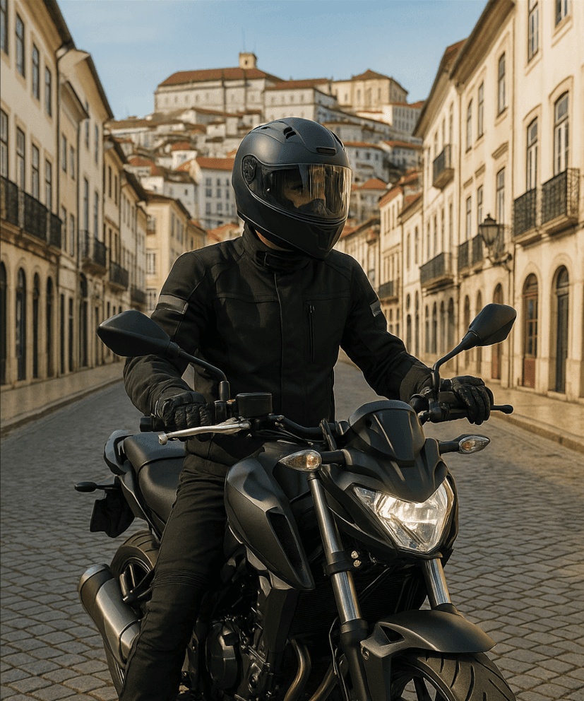 Motociclos Coimbra Escola Condução Universidade