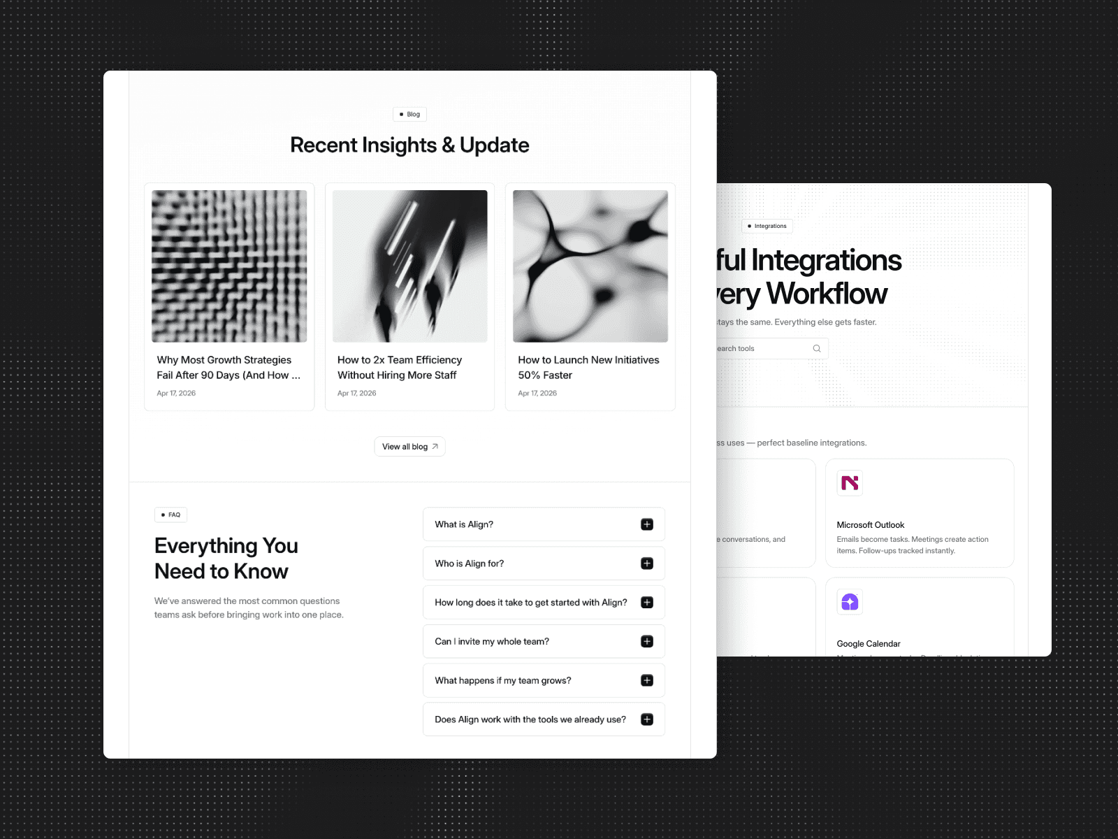 Align — AI Startup SaaS Business Platform
