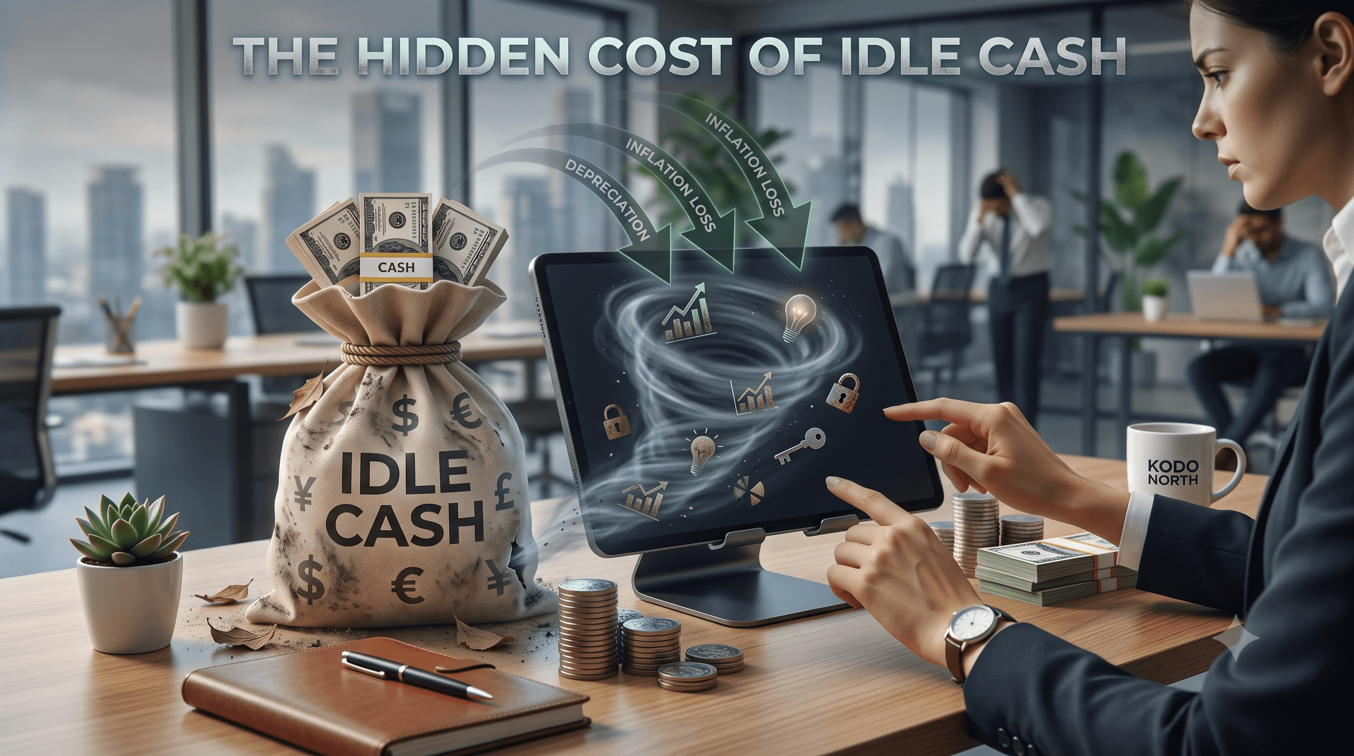 hidden cost of idle cash
