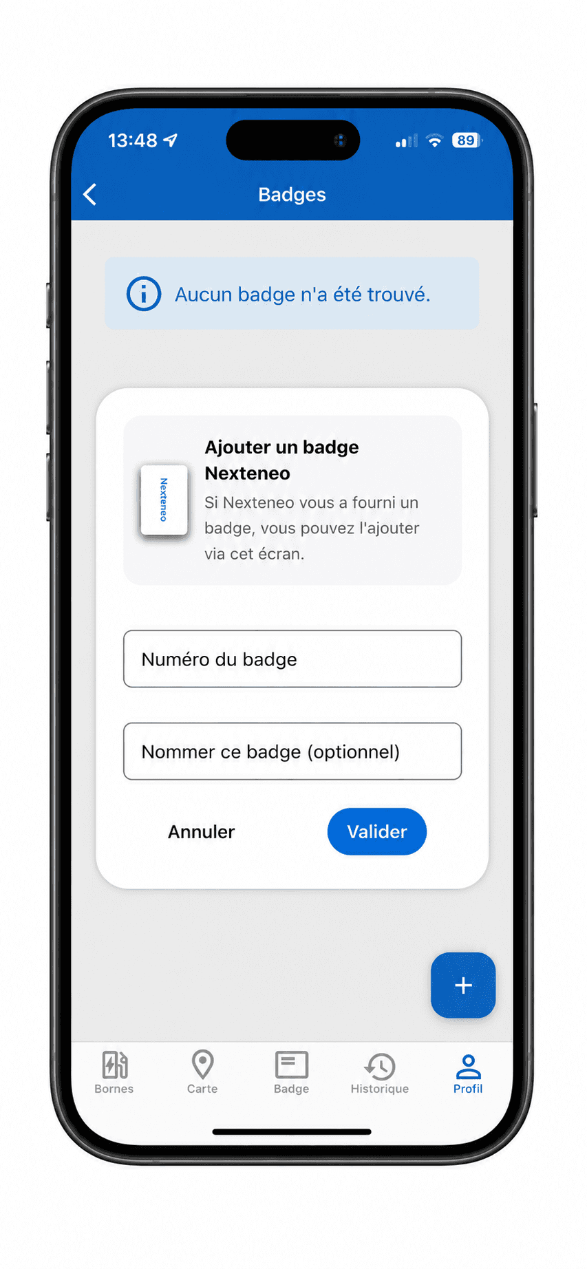 Application mobile Nexteneo