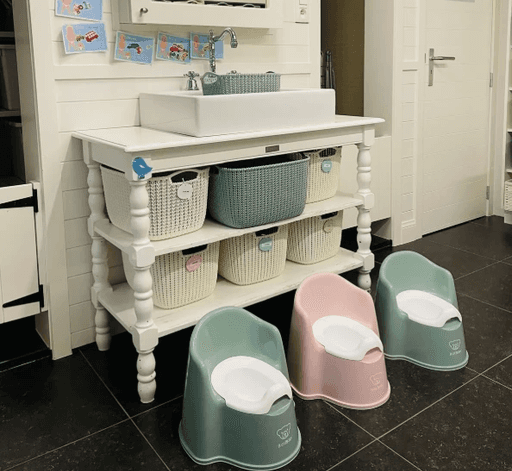 wasplaats voor de kinderen