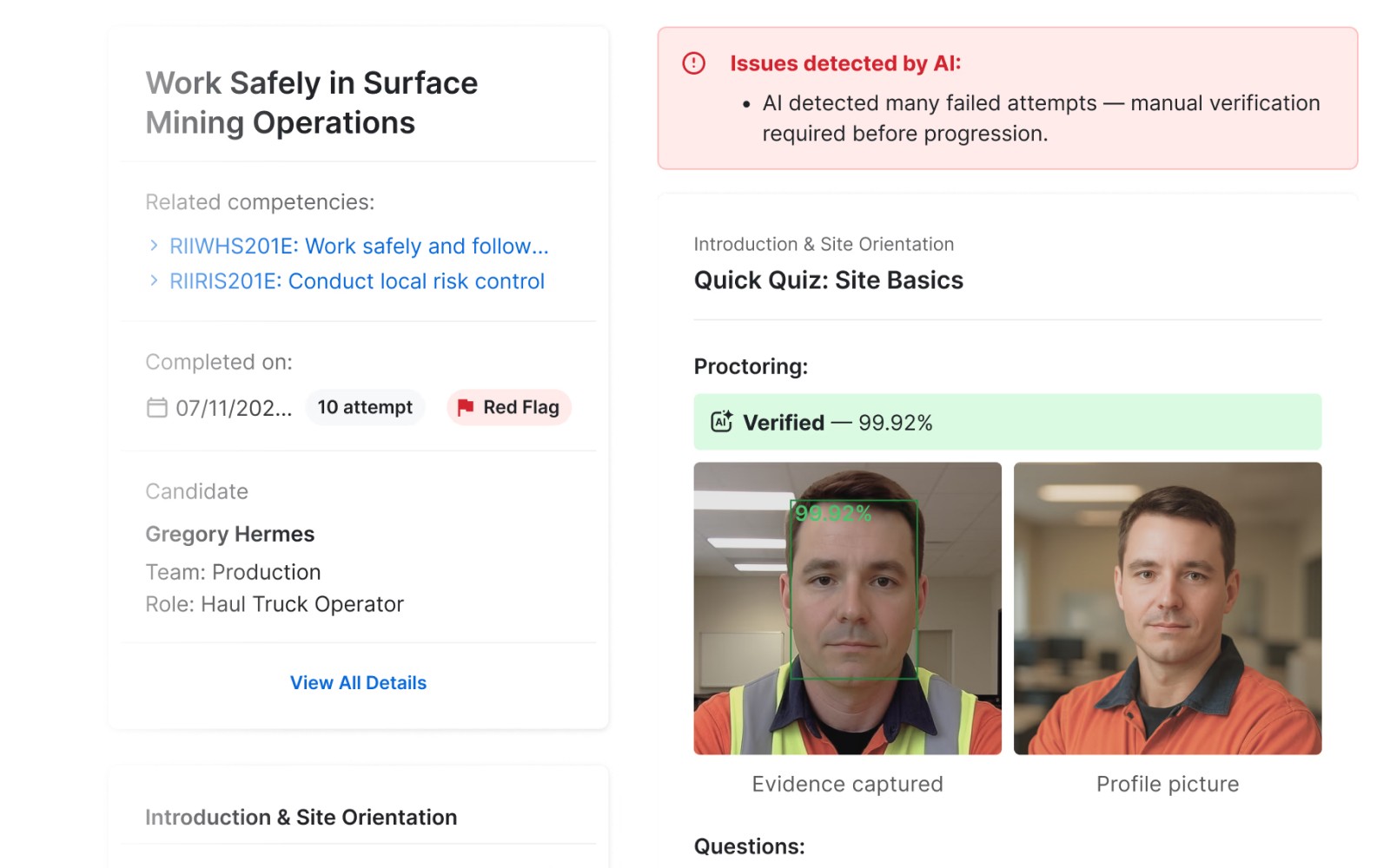 Brute Force Detection