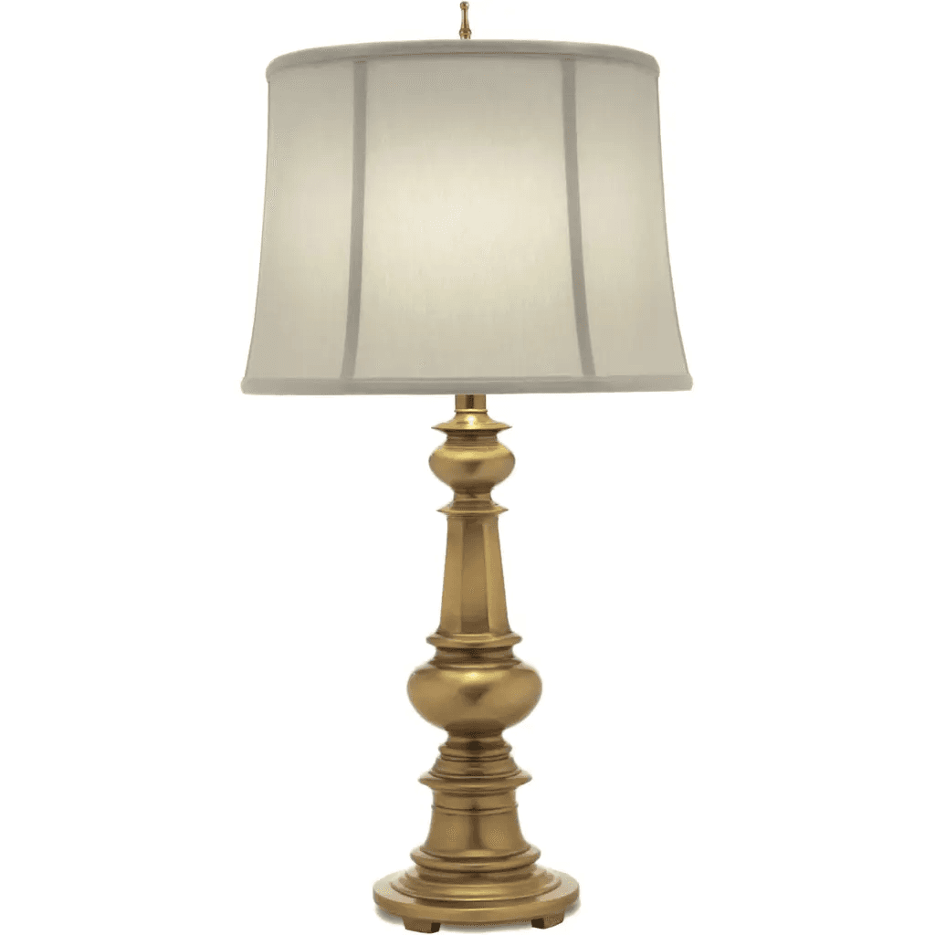 Product image for Ellie 33 Inch 150 Watt Antique Brass Table Lamp