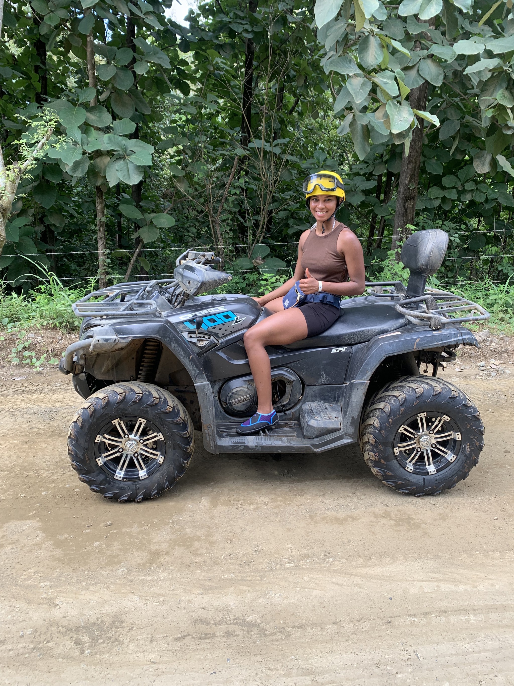 A young man riding a bicycle