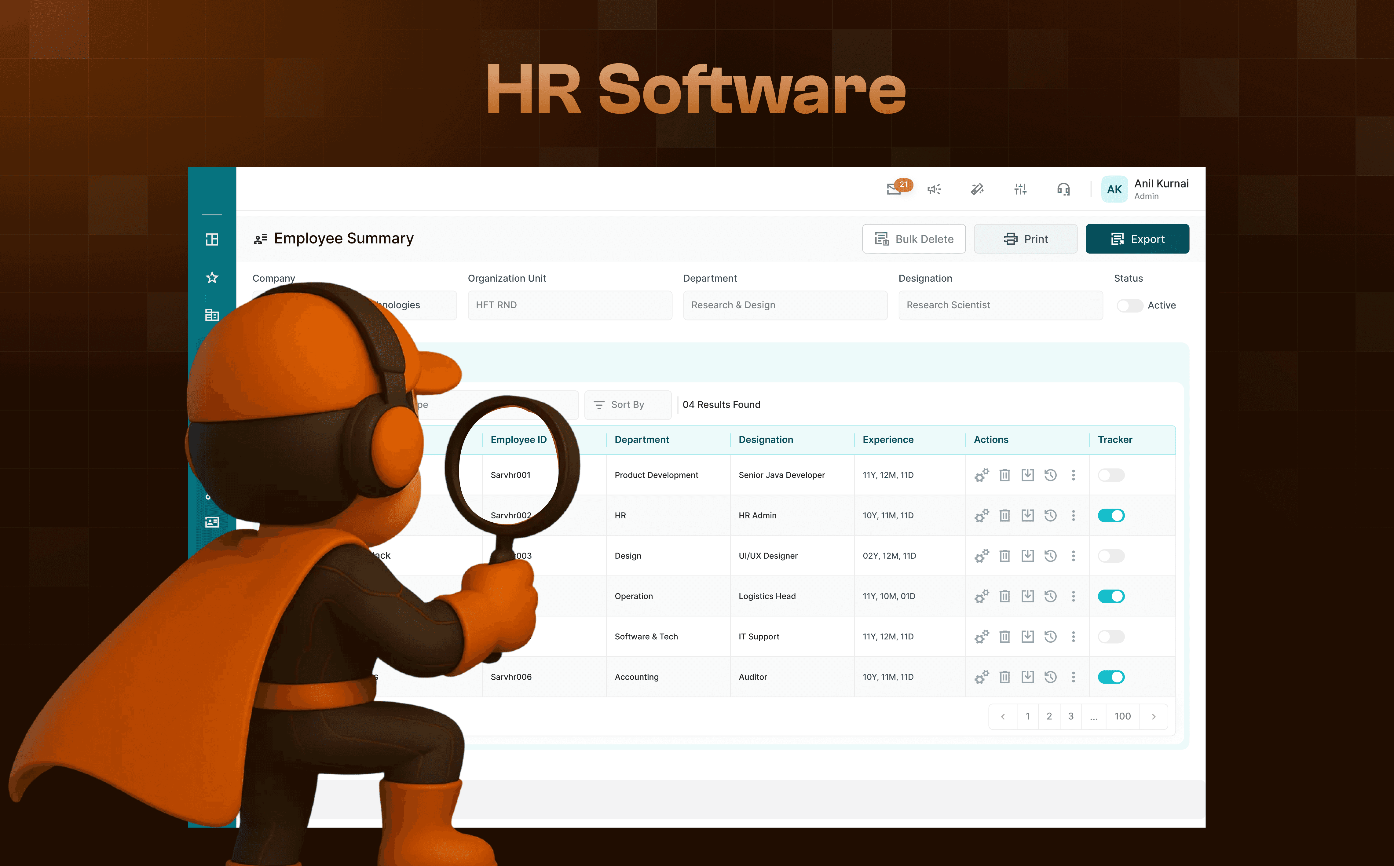 Medical info screens of old and new design