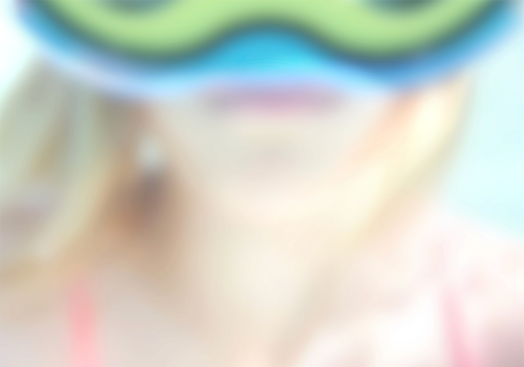 Girl with diving glasses