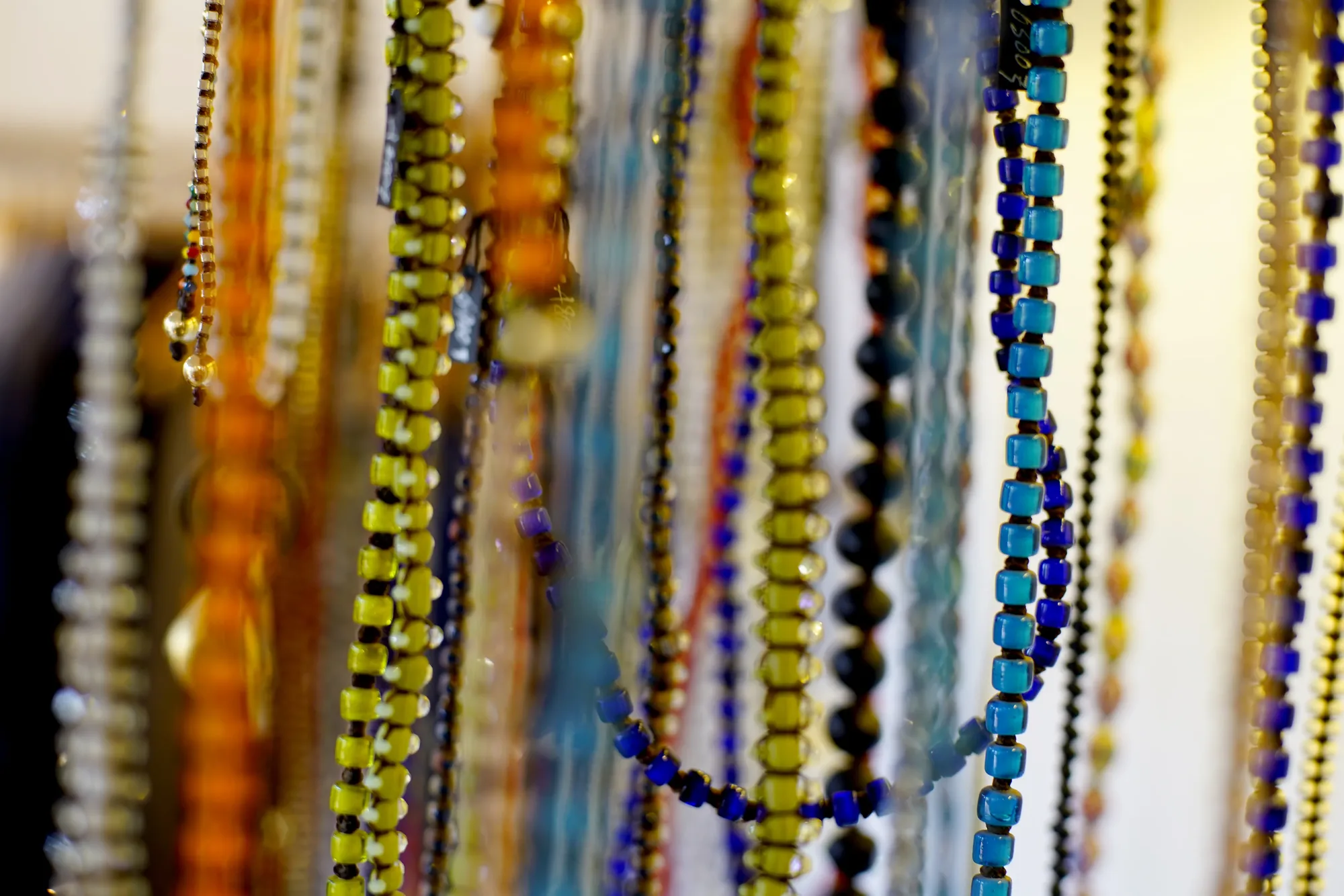 Strung beads