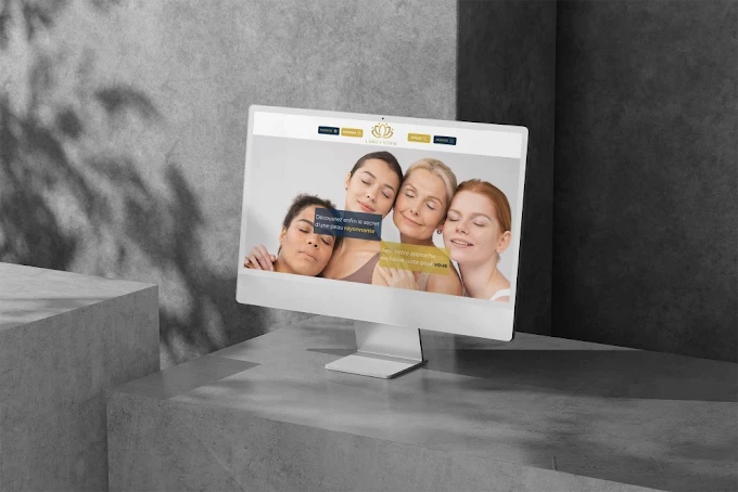 Site internet Labo T affiché sur écran d’ordinateur