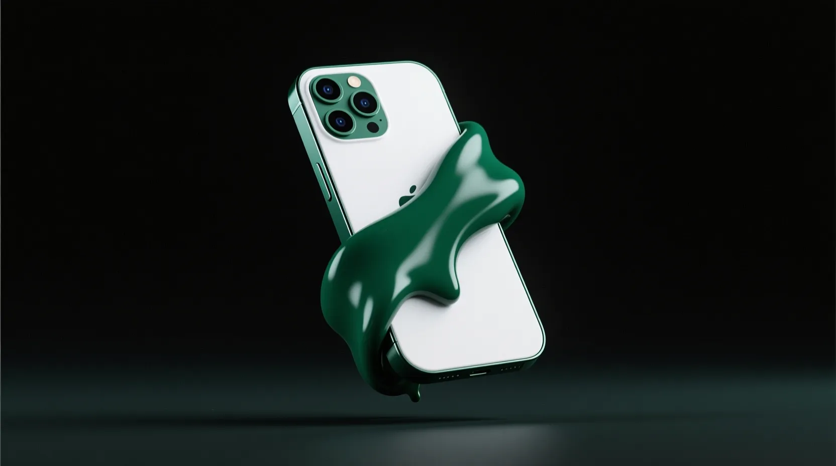 3D Smartphone Illustration.