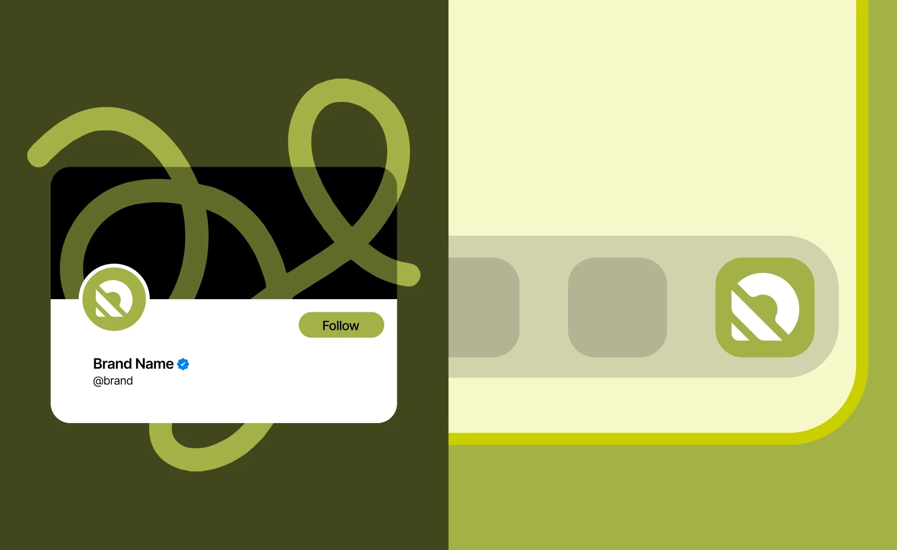 Creative image, muted tones