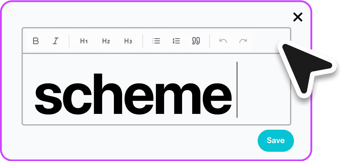 Stylized white envelope icon tilted at an angle, representing a message or notification.