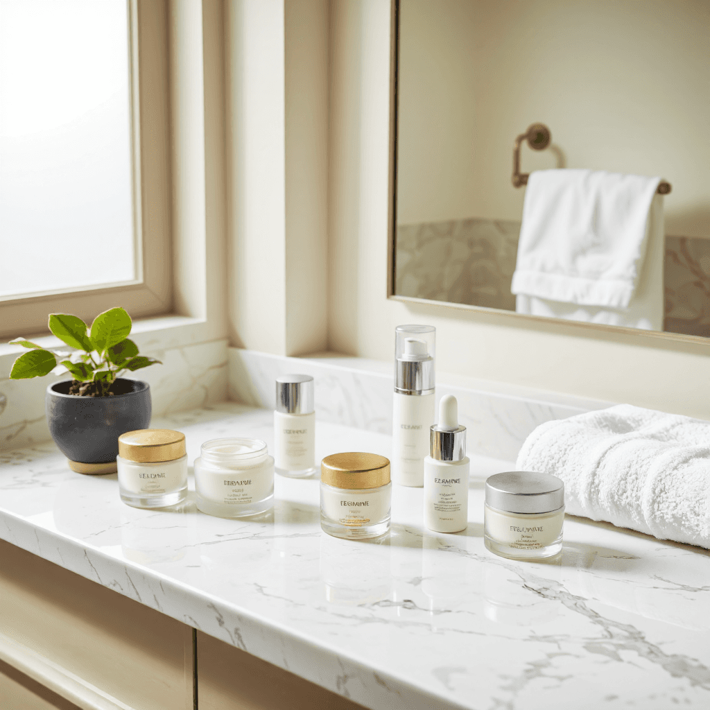 product photography of eye cream