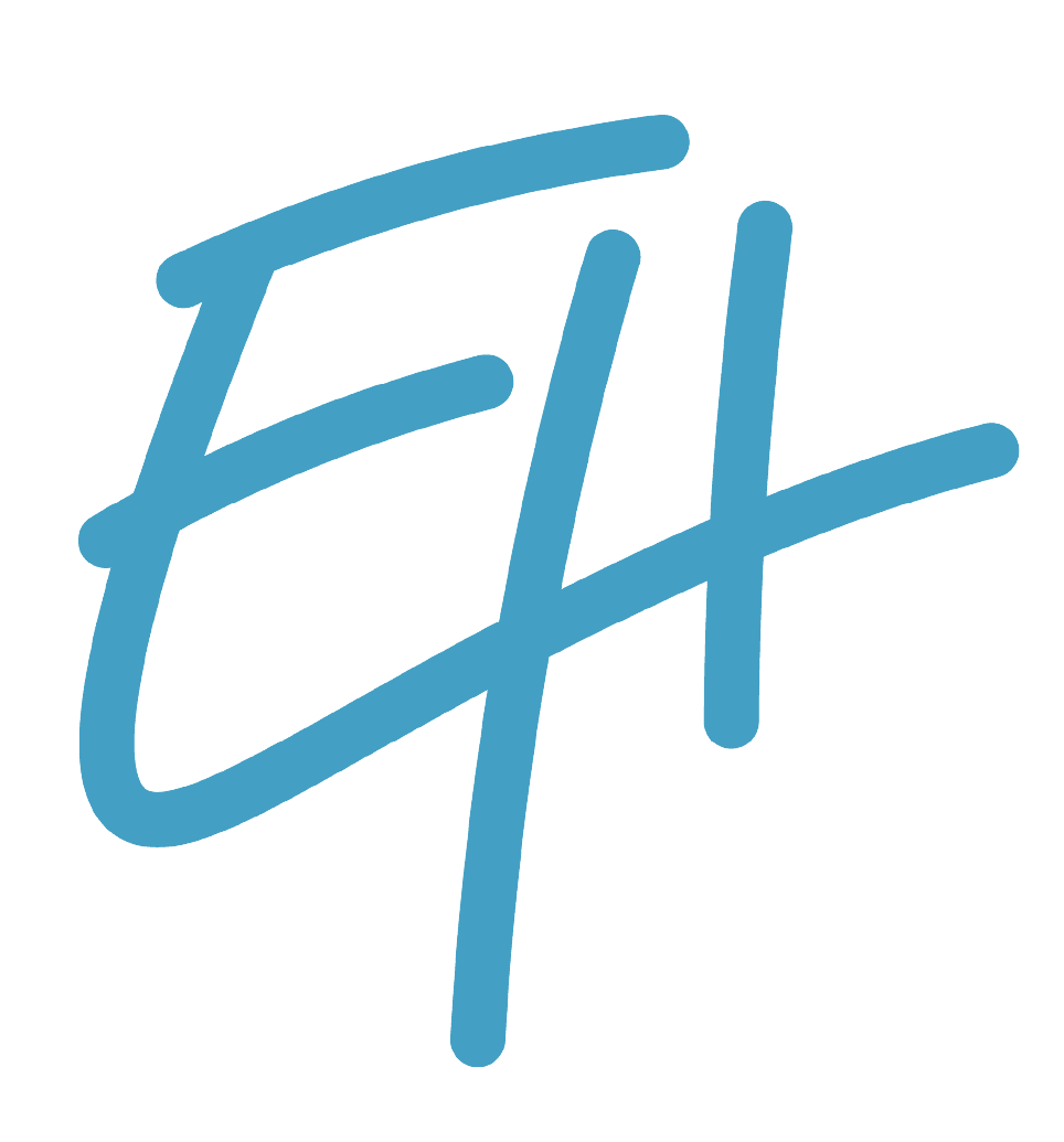Personal Logo made up of the initials EH