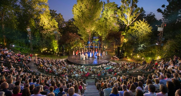 Pride and Prejudice at Regent's Park Open Air Theatre 2013. Photo: David Jensen