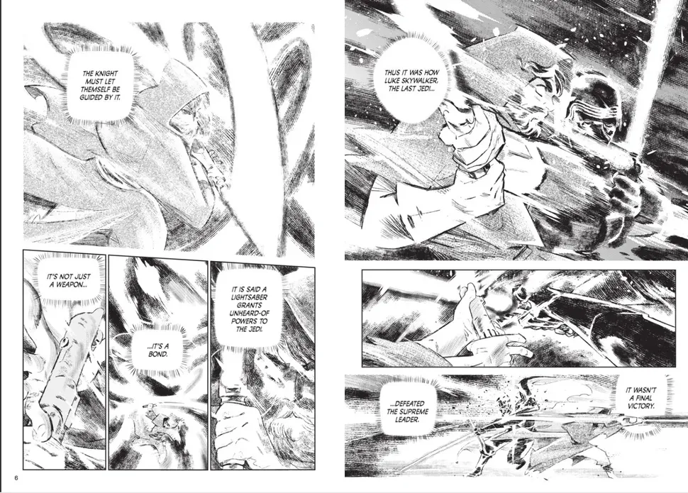 Preview page for Star Wars: Path of the Lightsaber