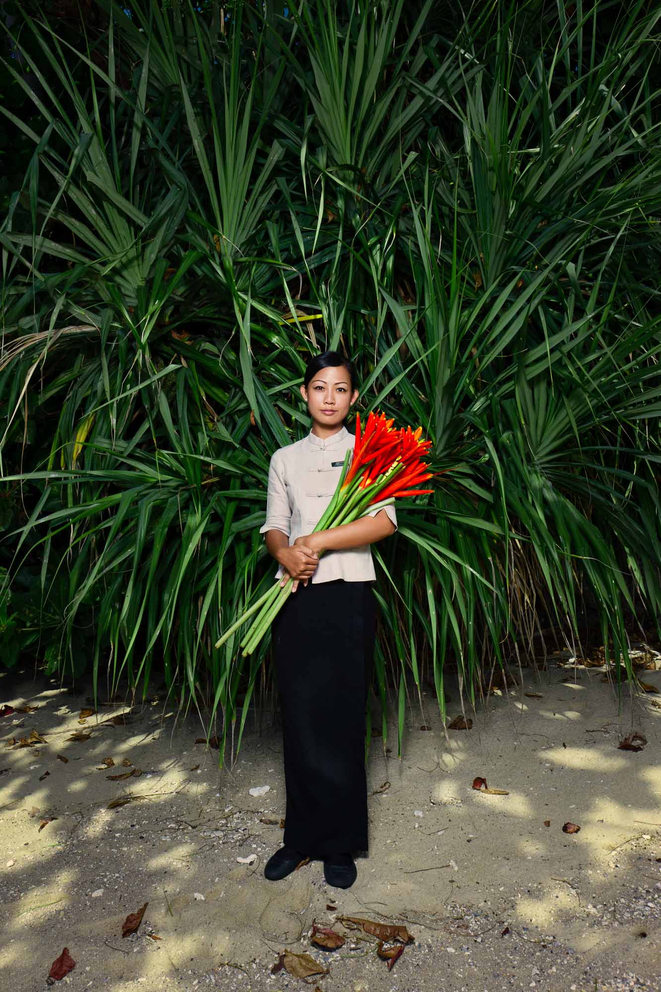 Staff portrait at Trisara Resort in Phuket