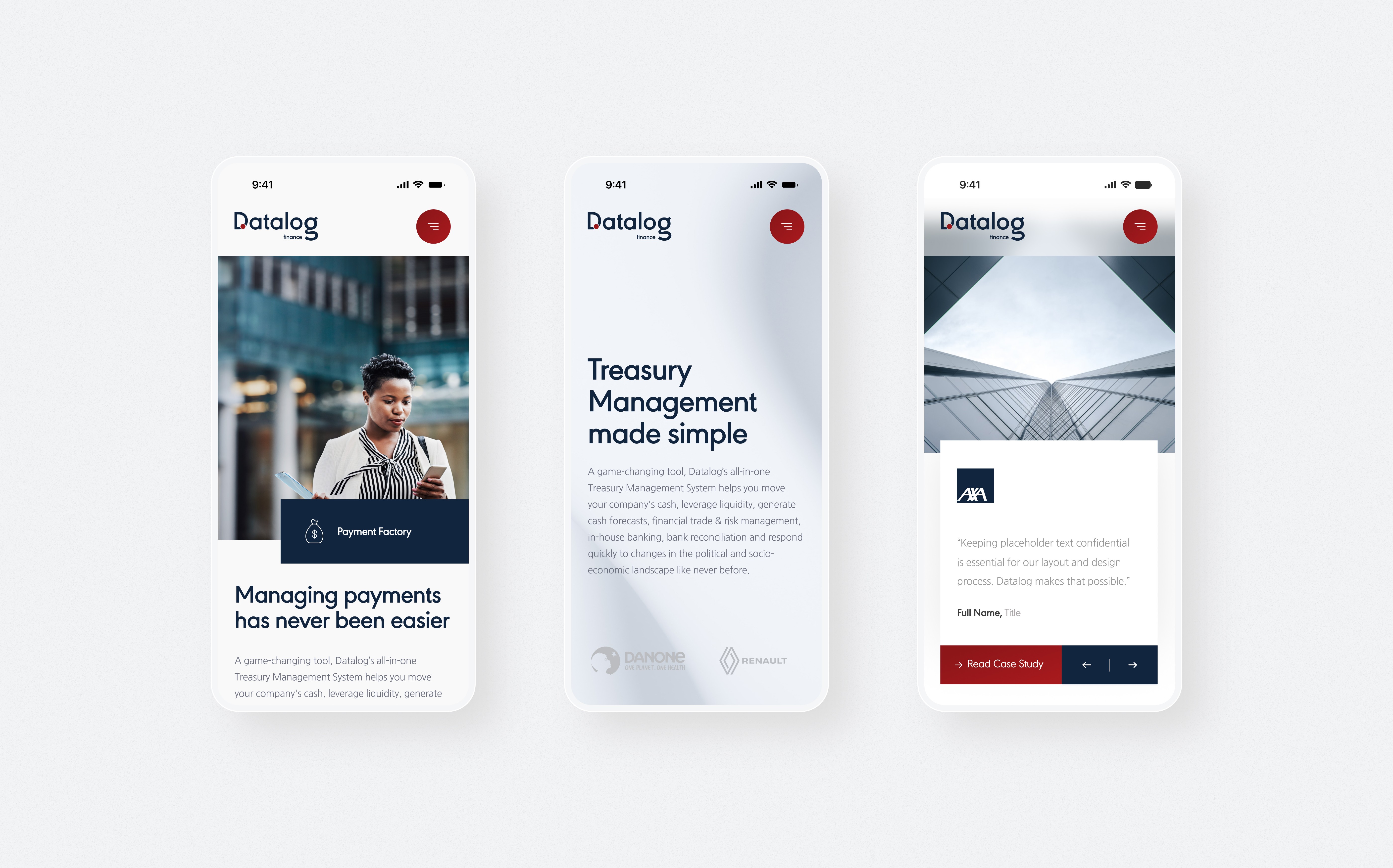 Datalog Branding Webpage