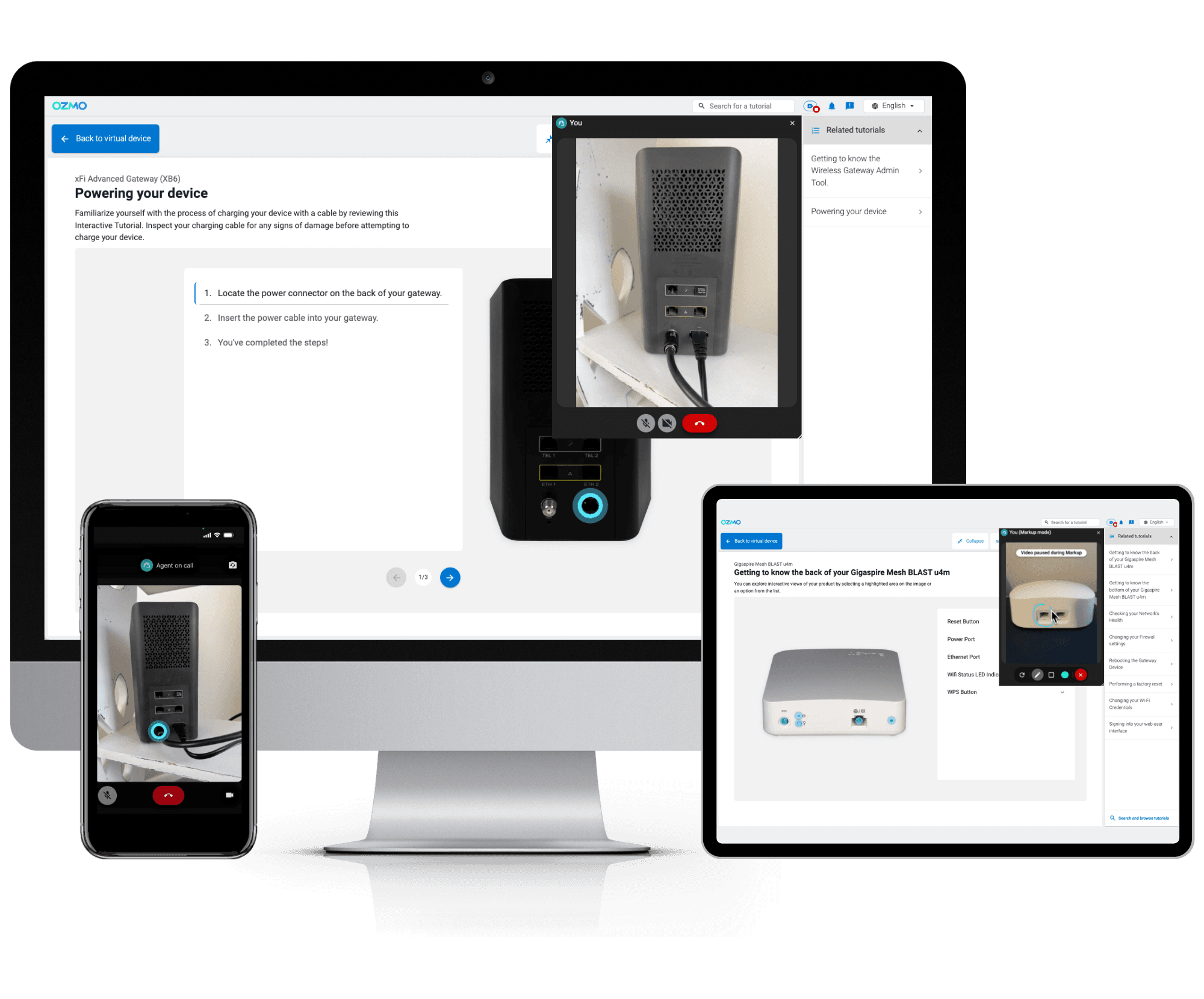 Start your free trial today — Ozmo