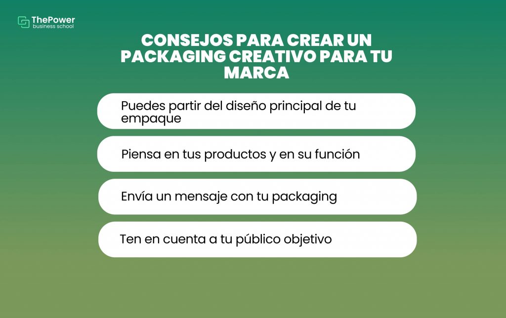 Consejos para crear un packaging creativo para tu marca