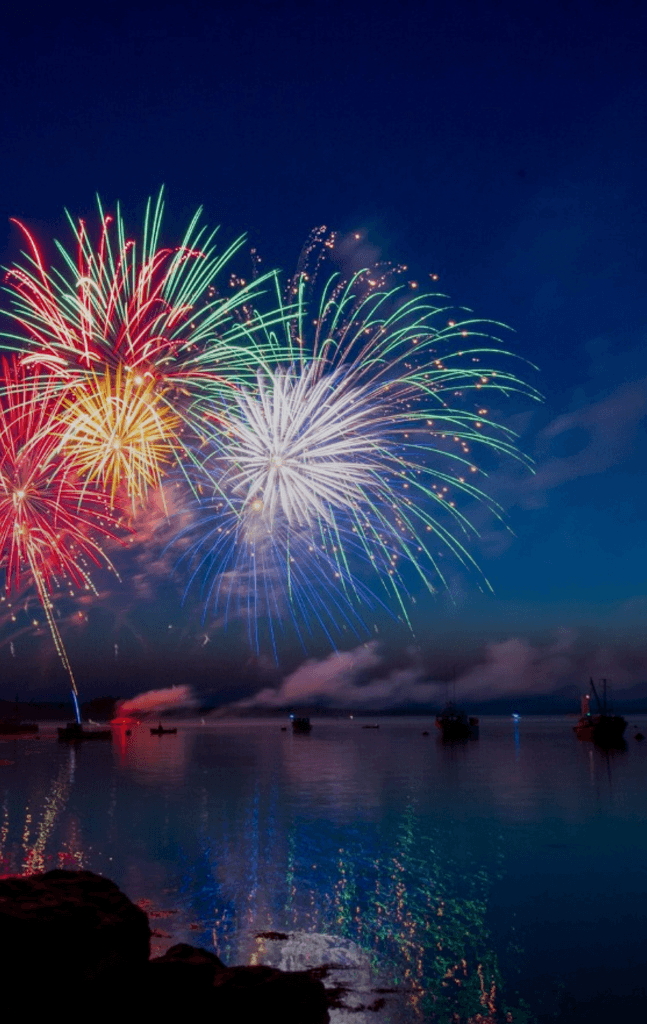 Night Event at windward marinas