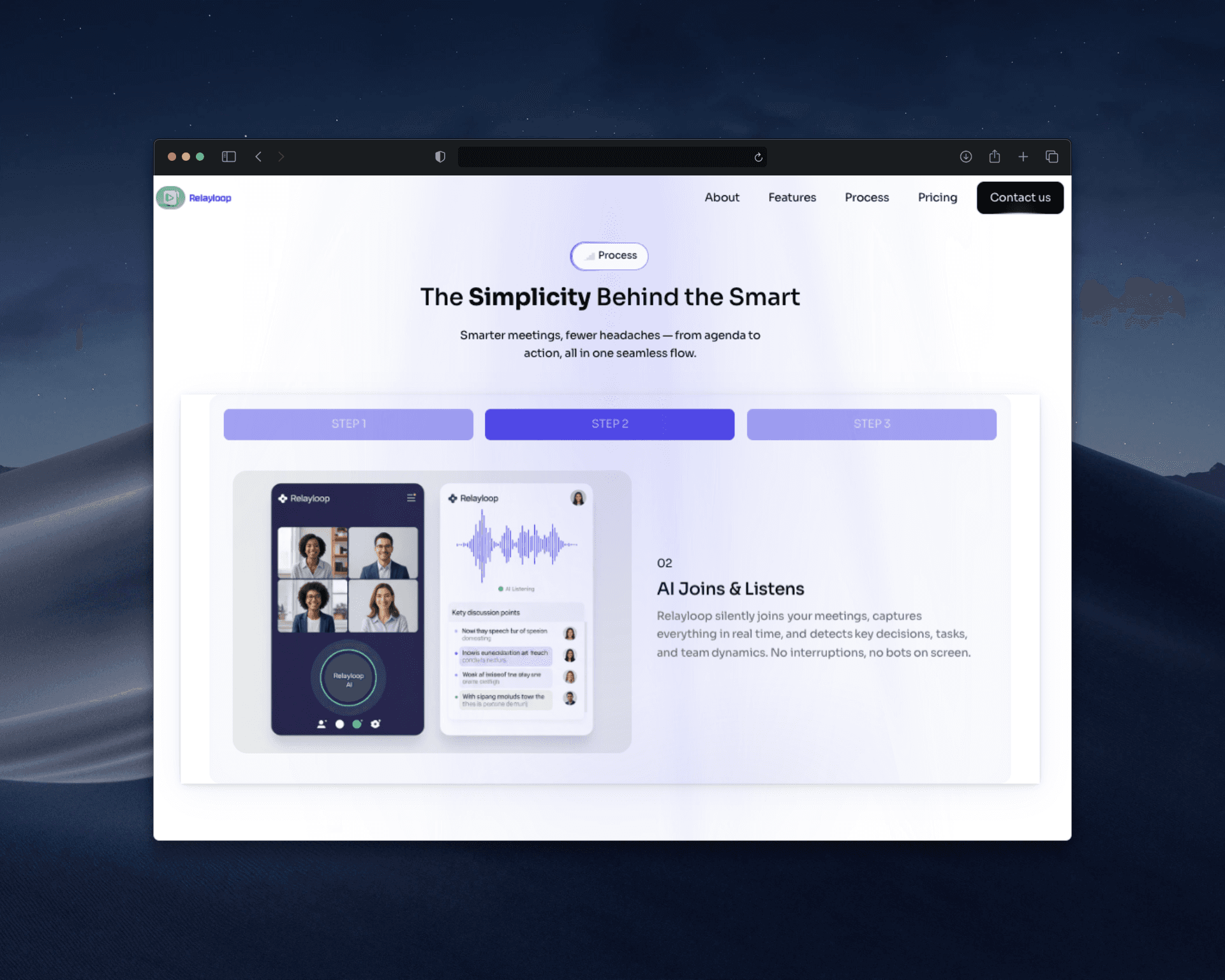 Benefits section image