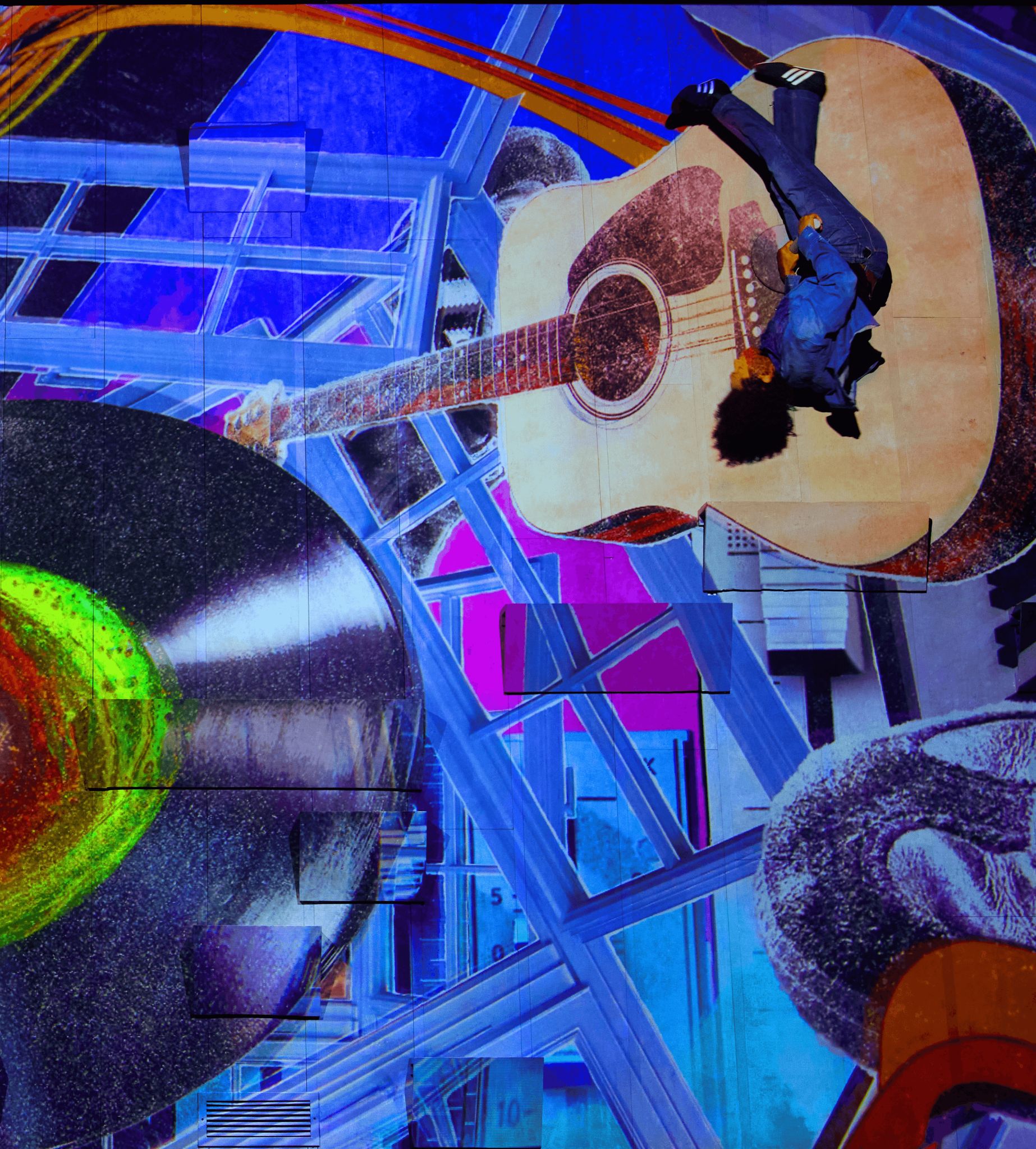 PInteractive performance representing Bob's quest to embark on a spiritual journey