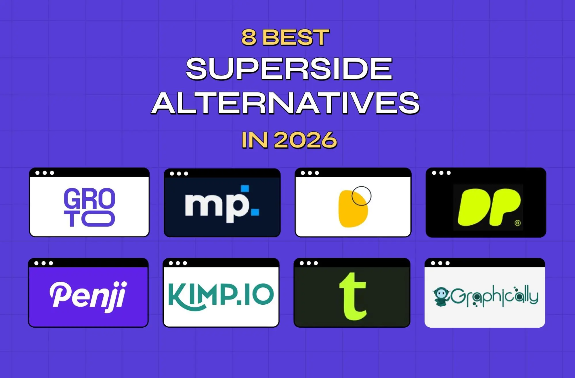 8 Best Superside Alternatives in 2026 — Matched to Your Design Need and Budget