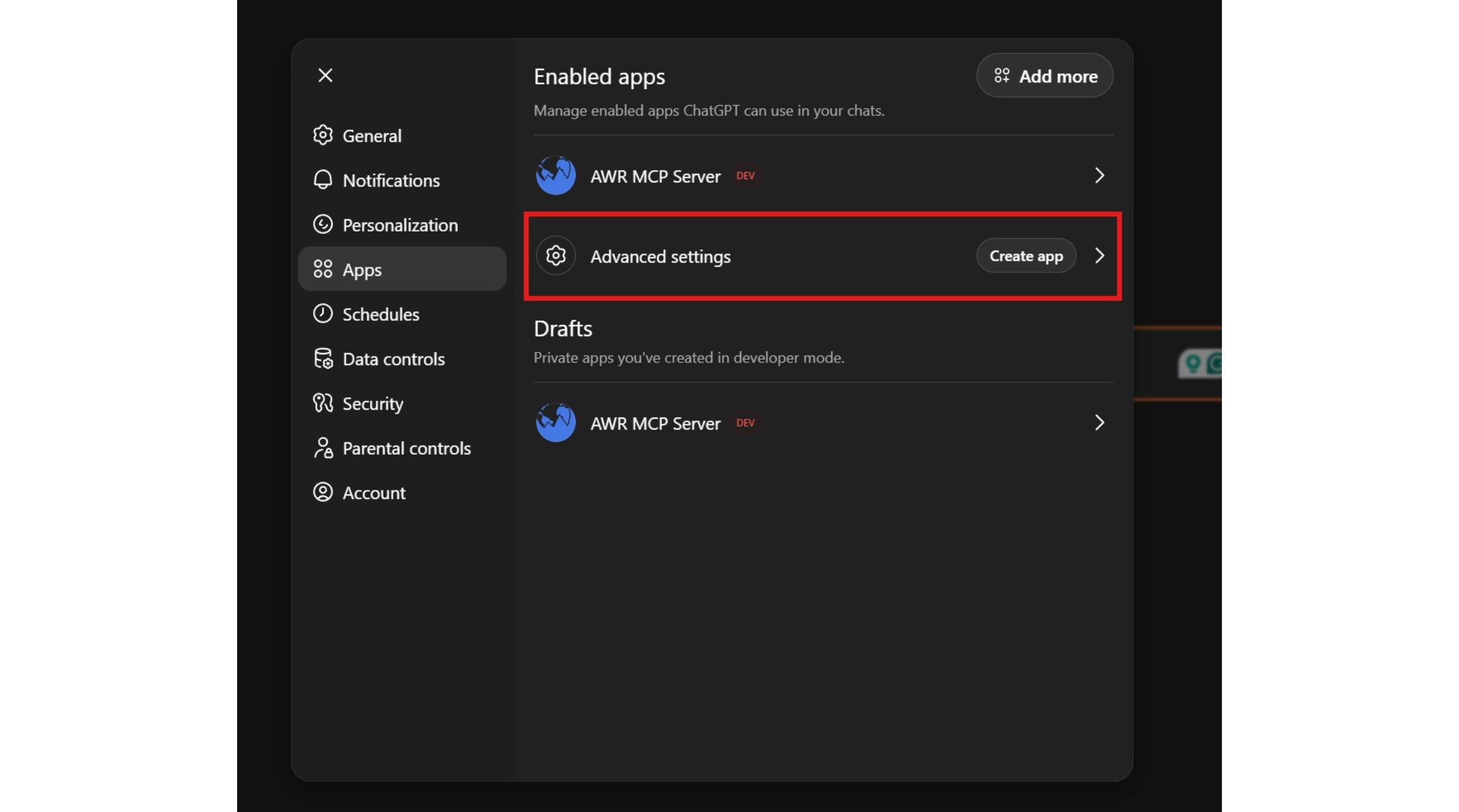 go-to-chatgpt-advanced-settings
