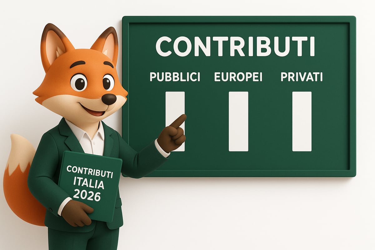 Tipologie di Contributi Disponibili in Italia nel 2026