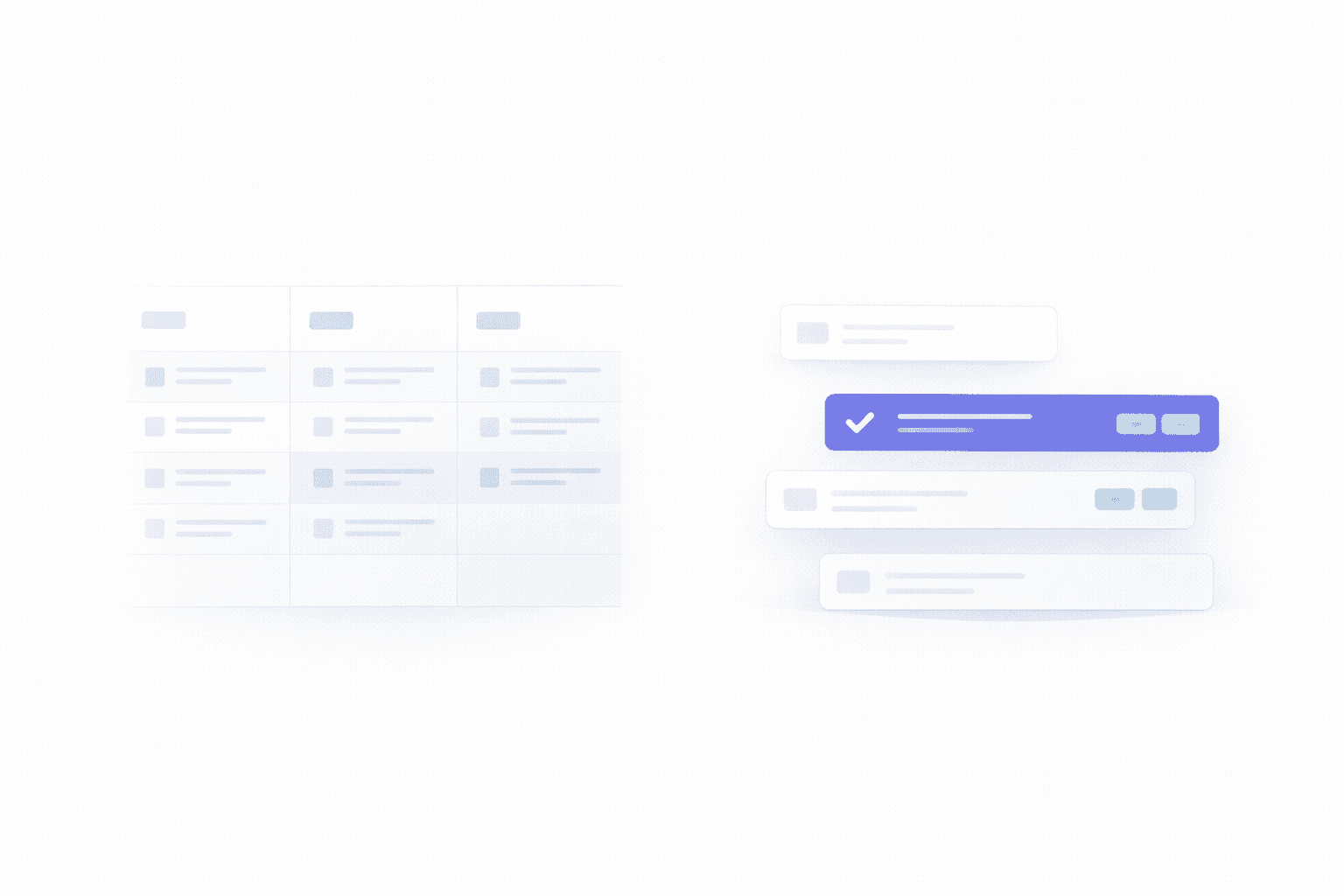 Illustration showing modern product discovery and planning as an alternative to product management tools