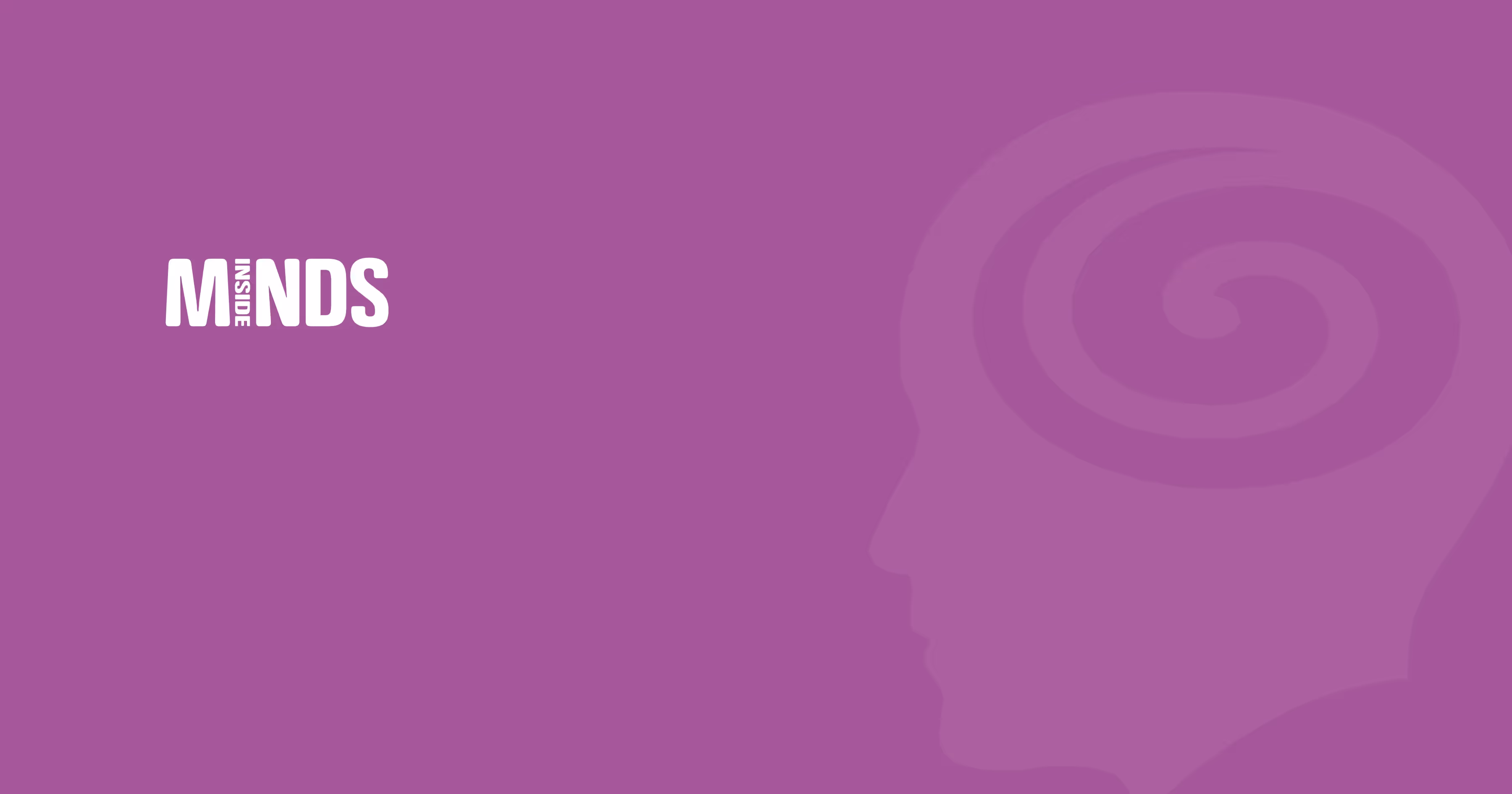 InsideMinds editorial content and supporting visuals from the completed creative project