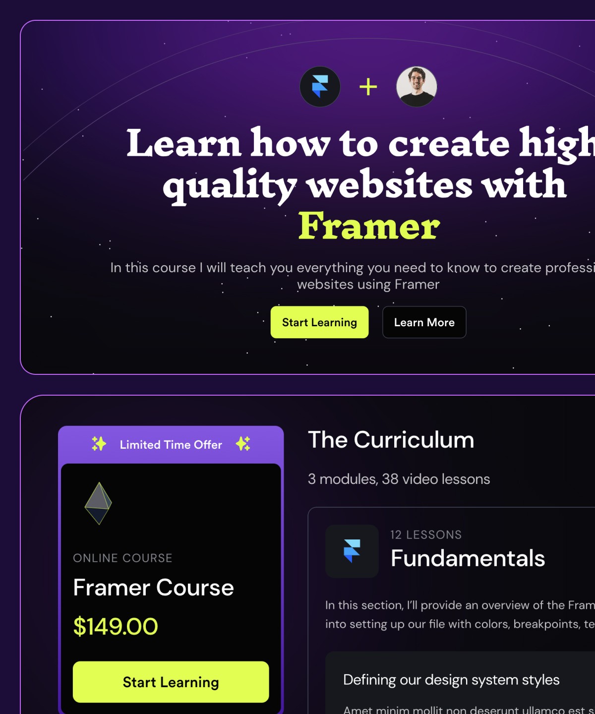 Framer Course For Framer