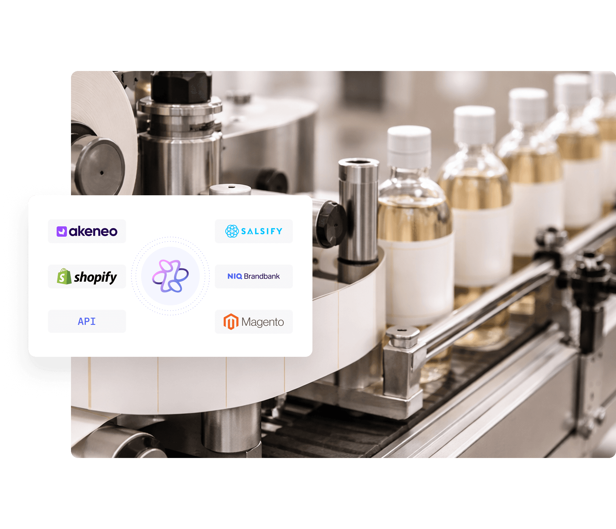 A woman in a brown, long-sleeve dress and black heels walks confidently beside a modern stone wall, with a digital interface displaying language selection options for translation superimposed in the foreground.