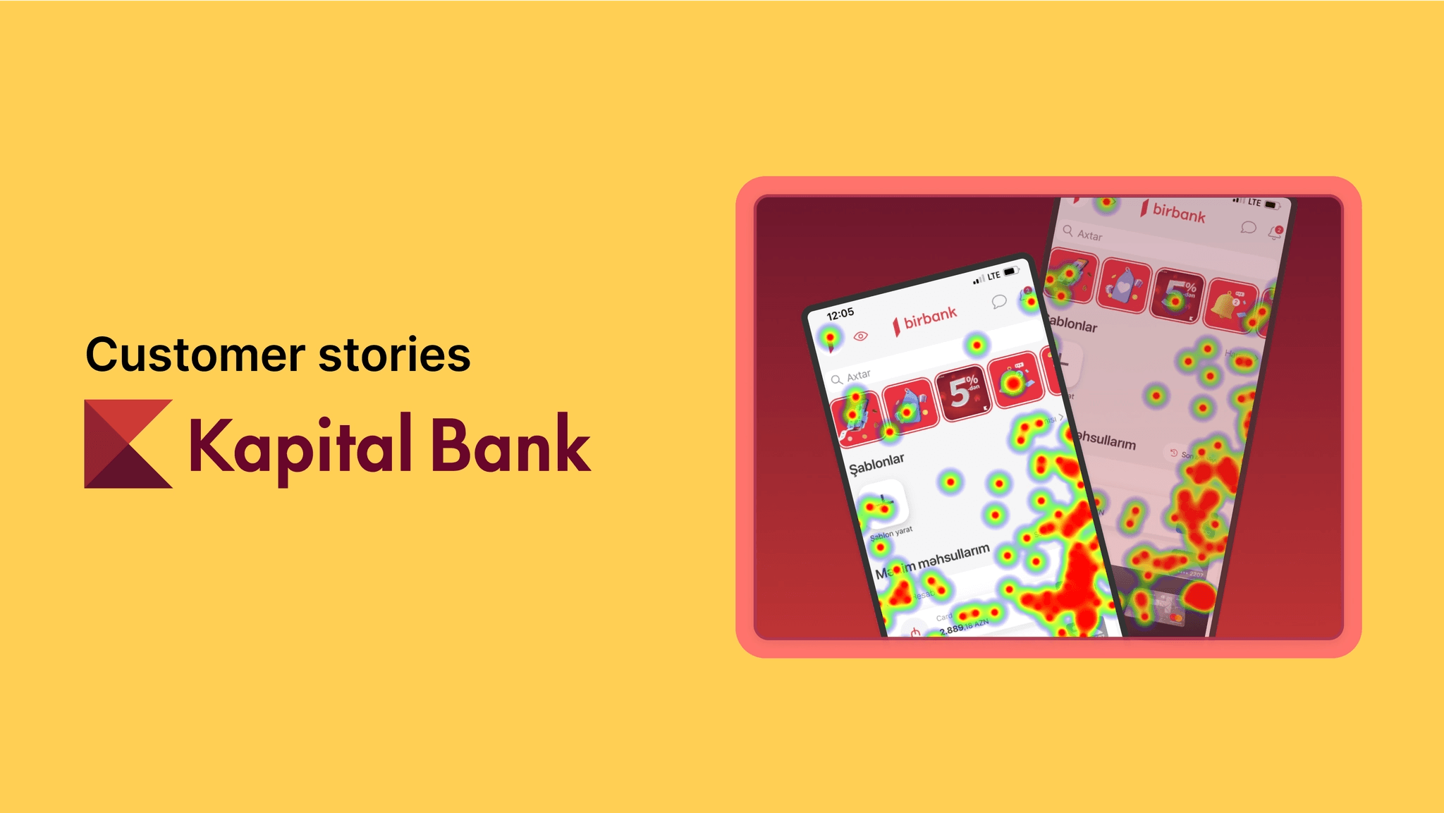 Cover image for blog post illustrating Kapital Bank's use of Useberry tools to boost conversion rates.