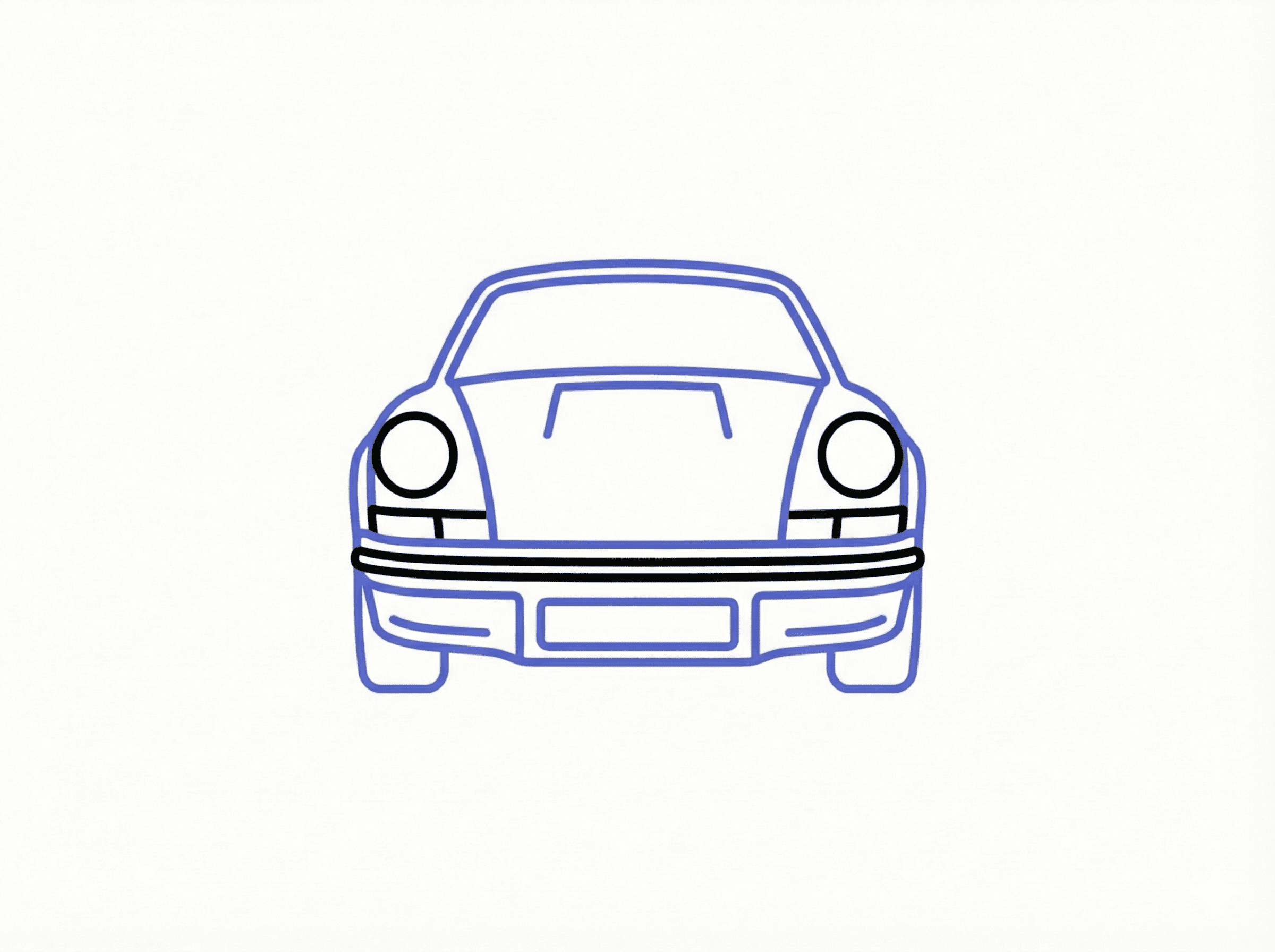 Car icon symbolizing vehicle profile creation and enthusiast collector cars in AutoArchive verified maintenance history