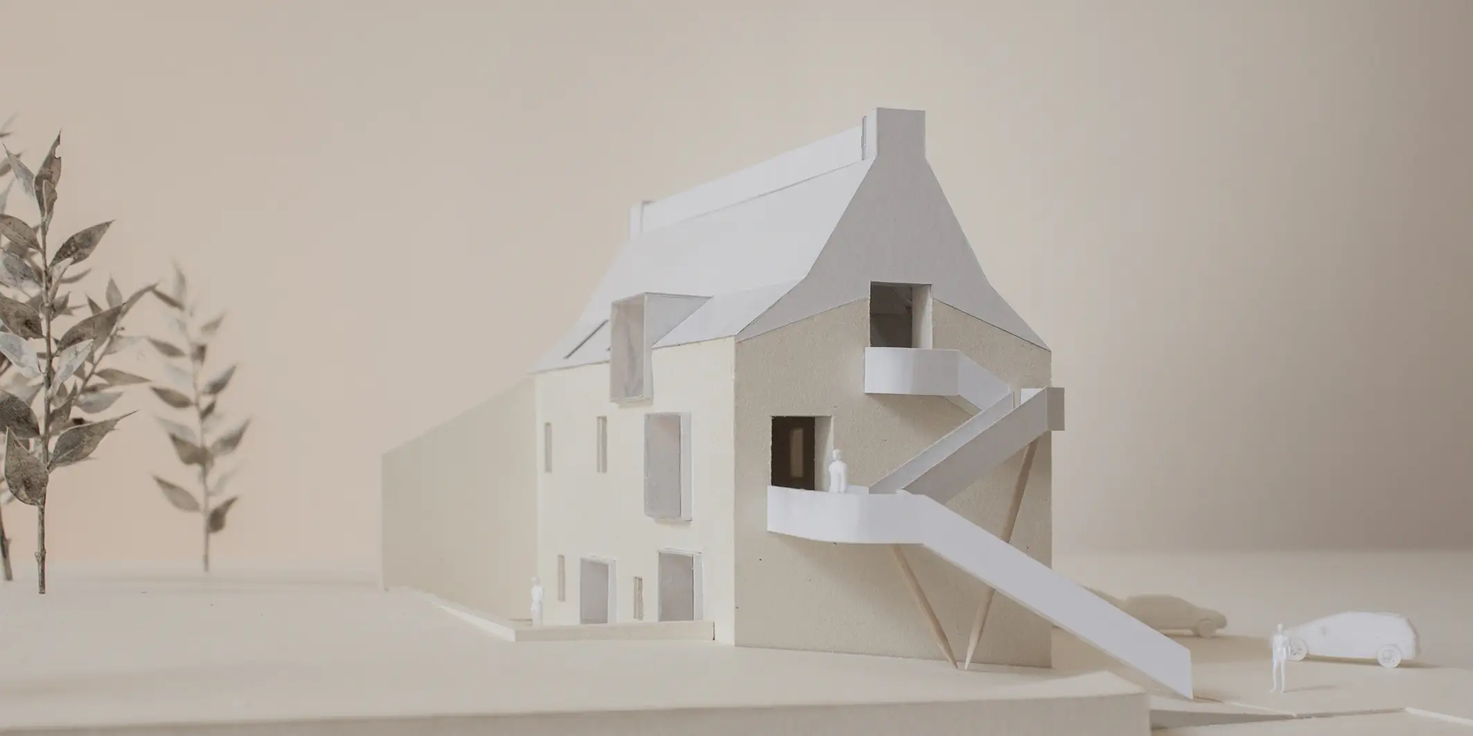 Rénovation manoir de Kerverrec - Ploeren - maquette