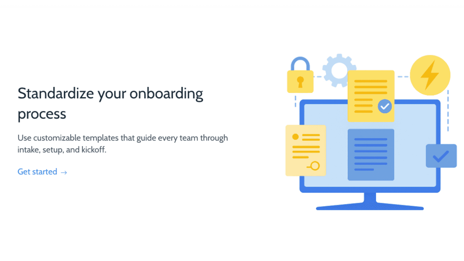 Process Street client onboarding