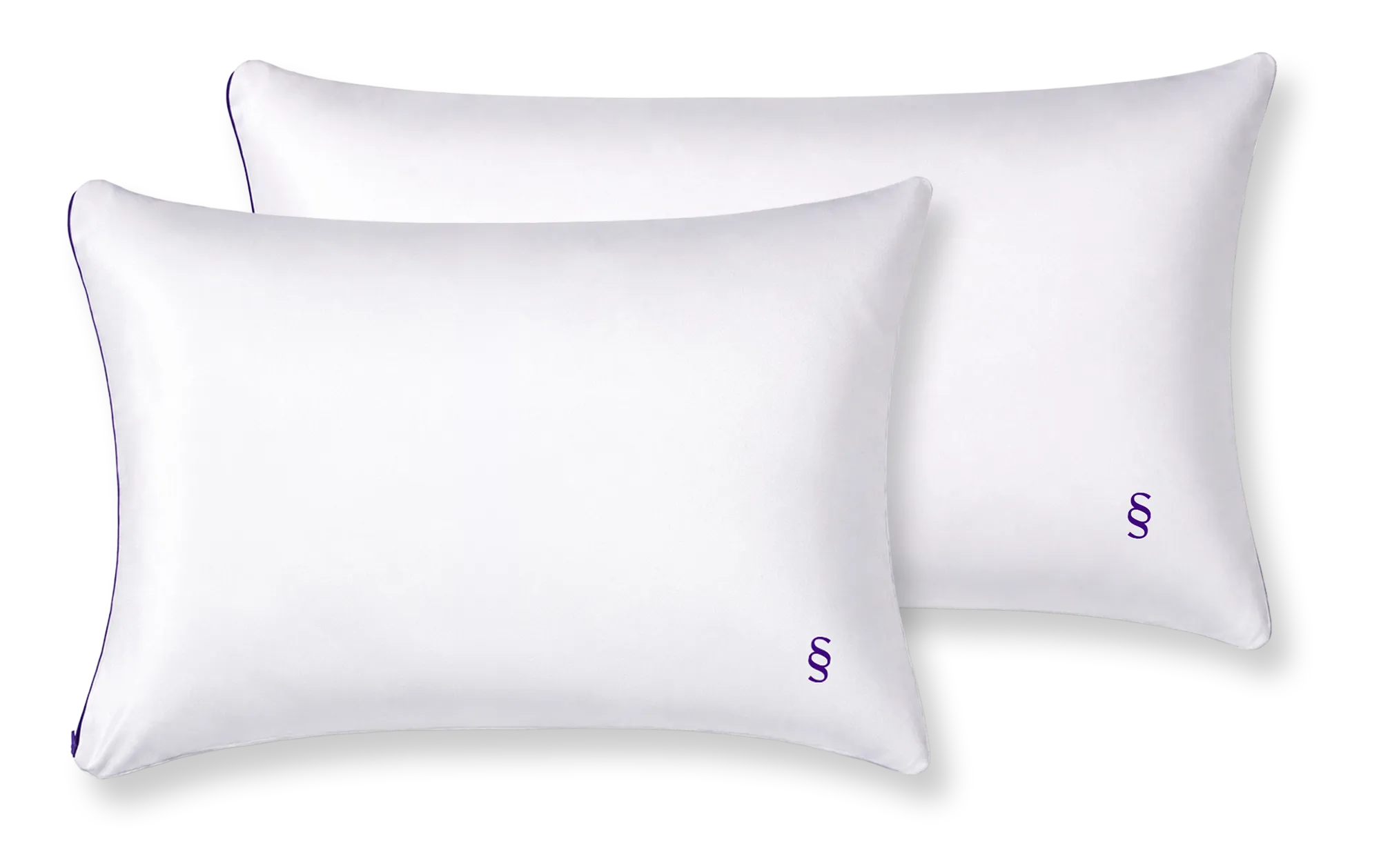 two pillows with Purflow on