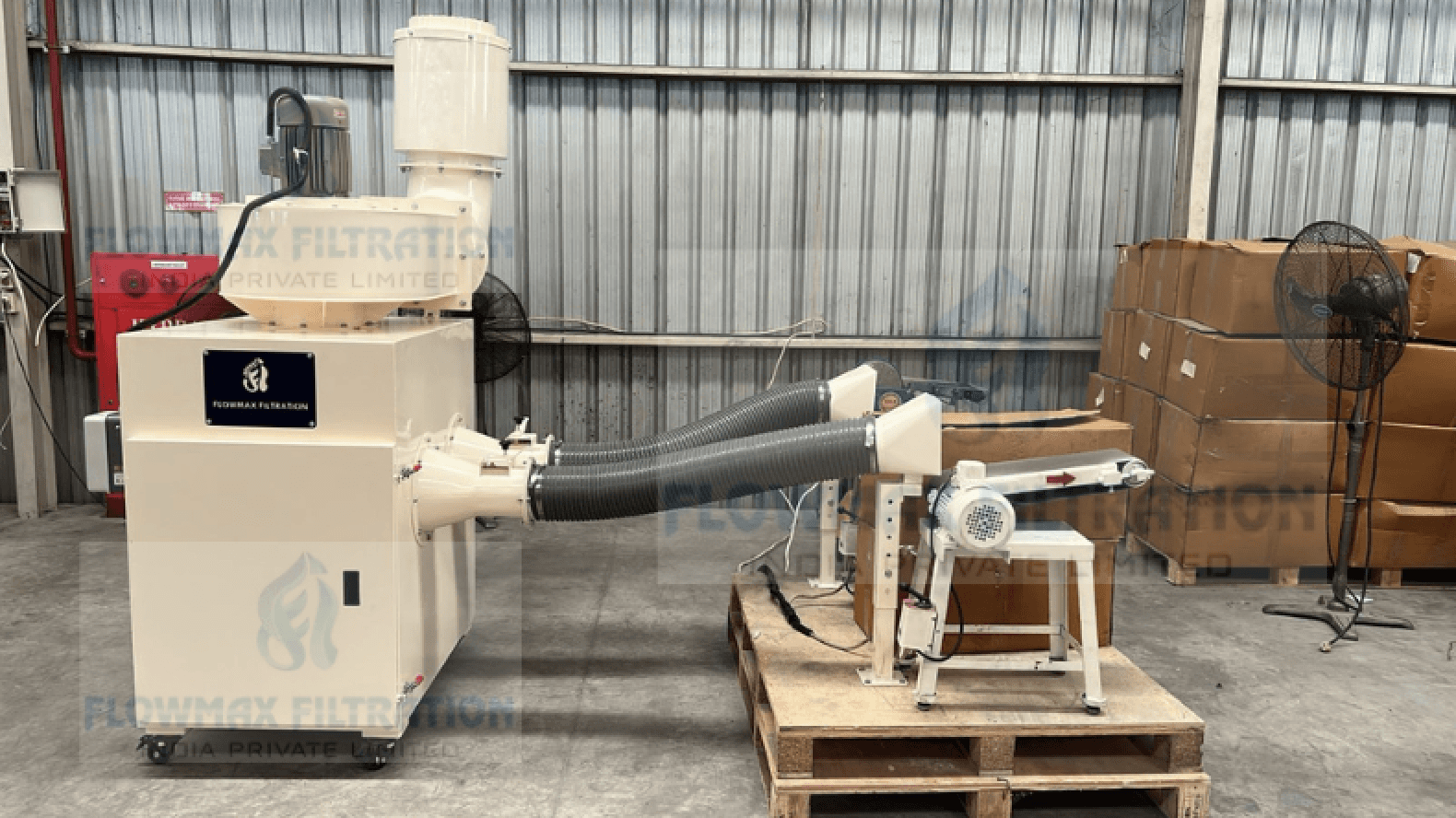 Portable dust collector for Grinding application