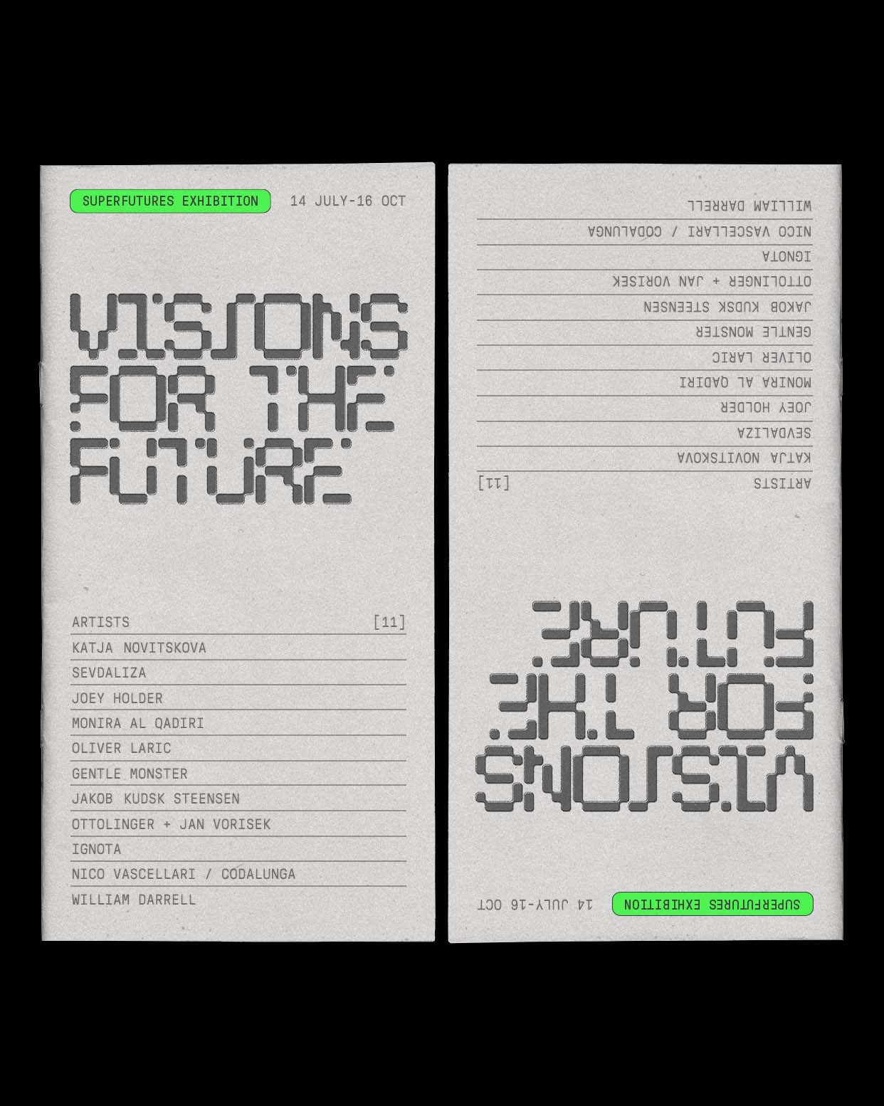 Batch.Works product catalogue book on a work top with a graphic printed image on the front