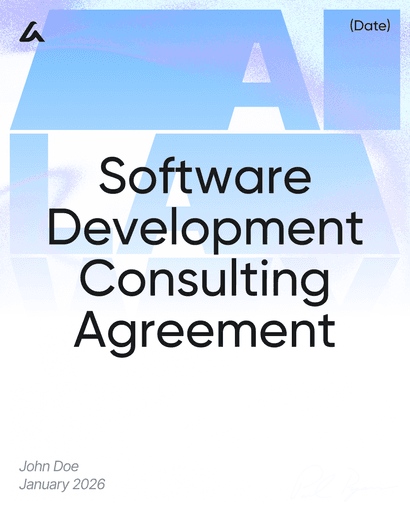 Software Development Consulting Agreement