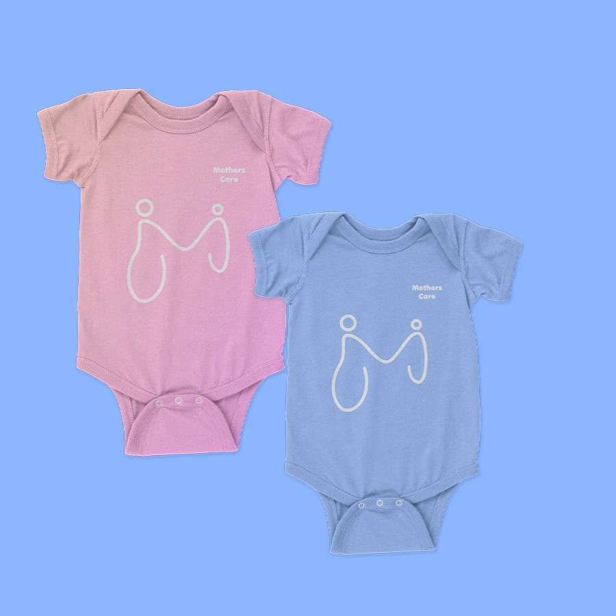 Visual identity design for Mother’s Care, a women’s wellness and maternity brand
