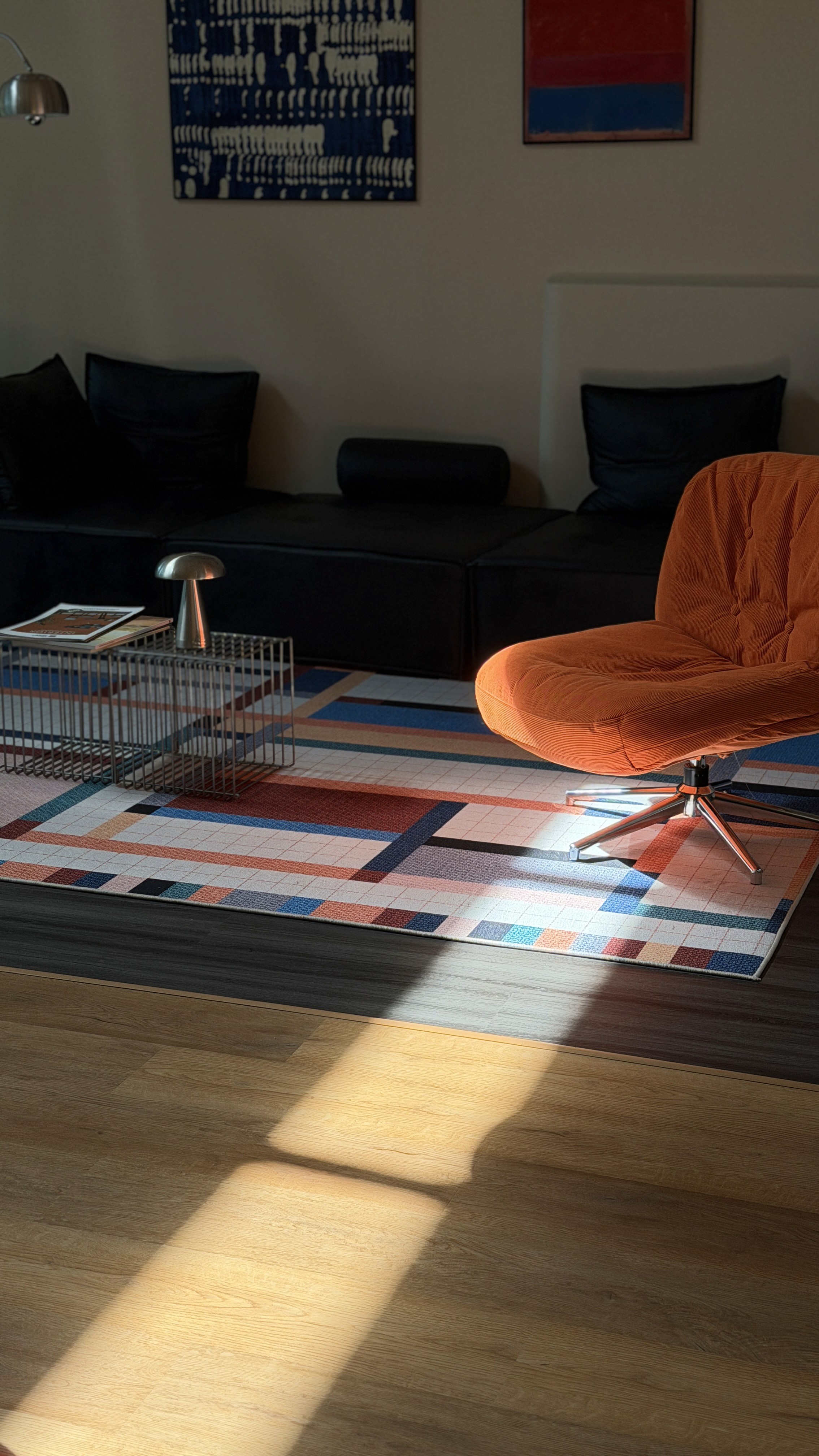 CTA section background image featuring a modern interior design.