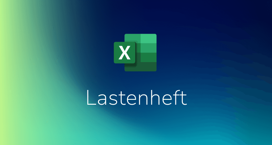 Lastenheft Excel-Vorlage von Global Changer