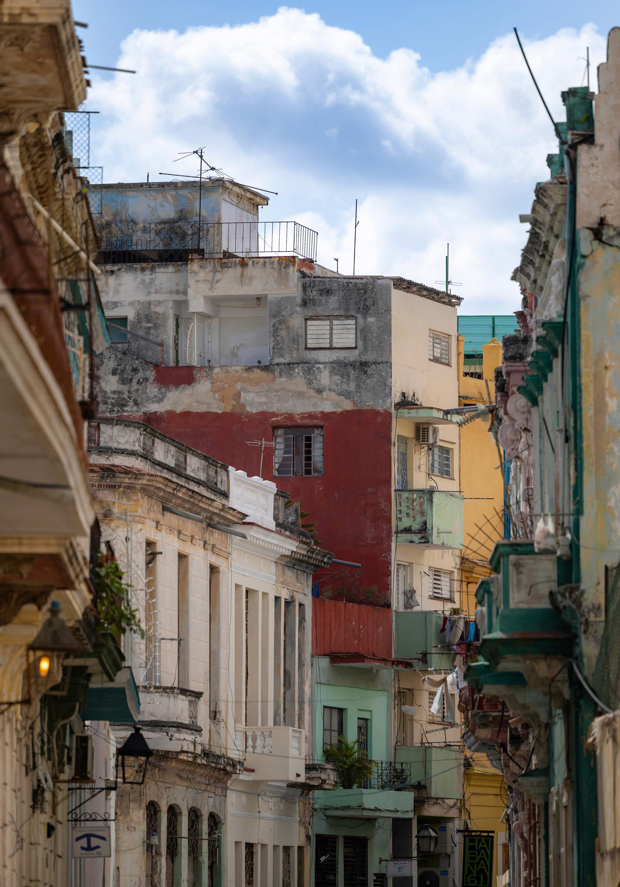 Old Havana, crumbling and yet beyond beautiful.