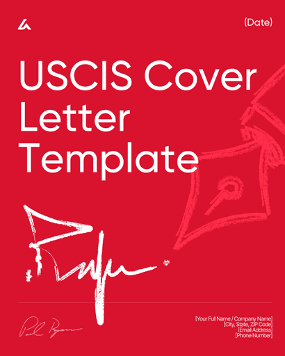 USCIS Cover Letter Template