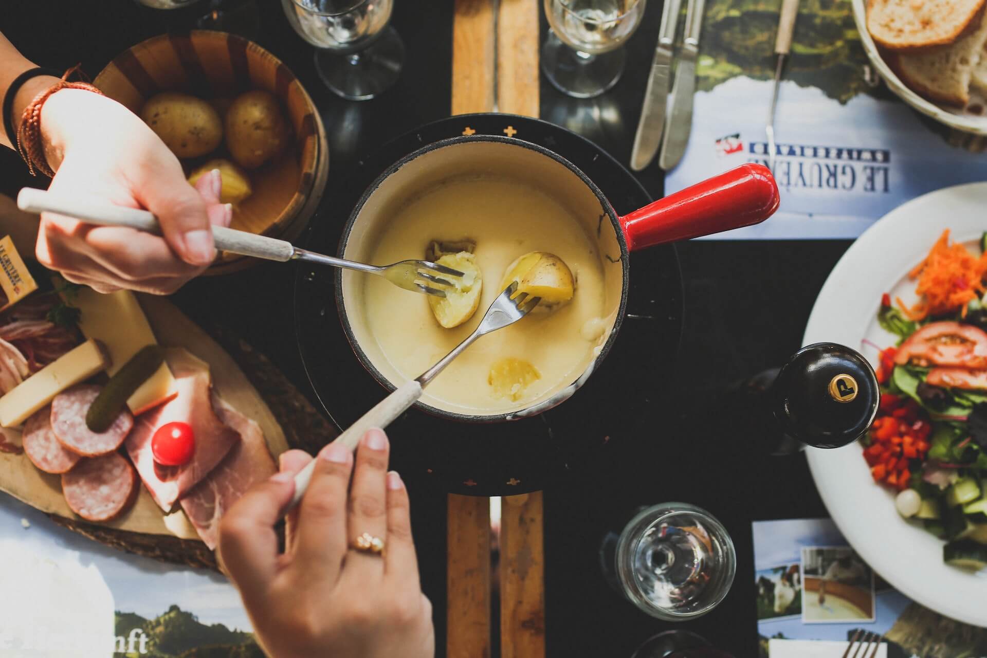 Cheese fondue