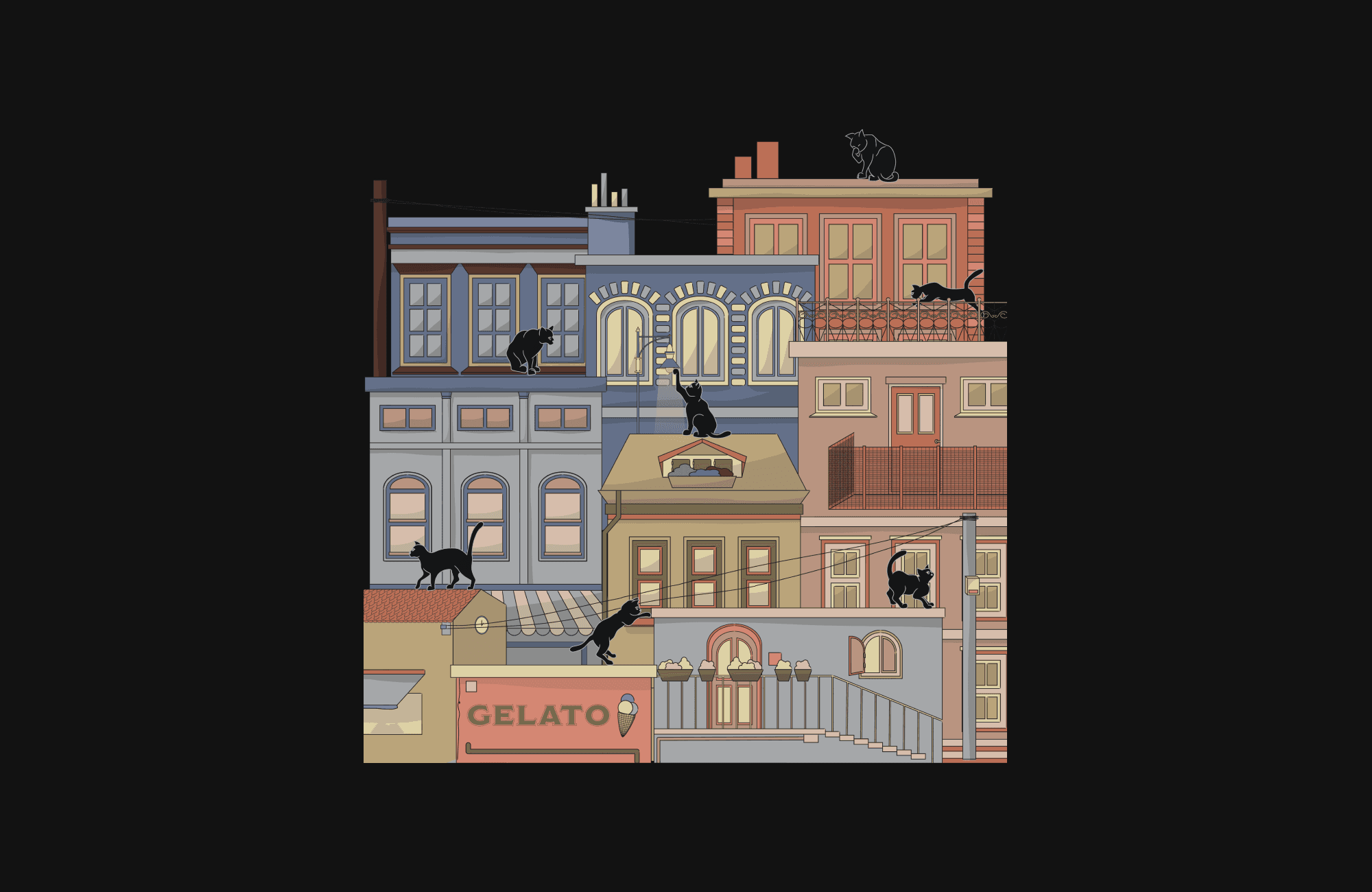 Illustration Closeup