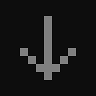 Icon of an arrow animating up.