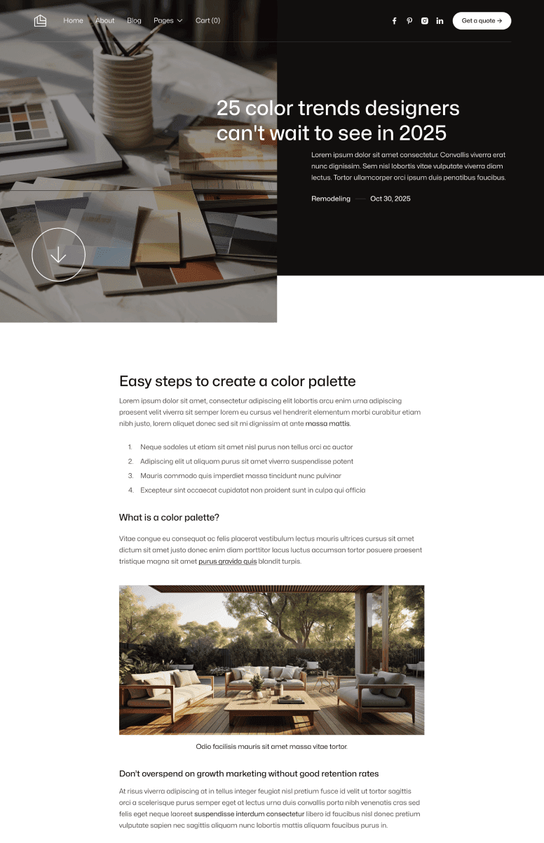 Home V1 - Doctr X Framer Template